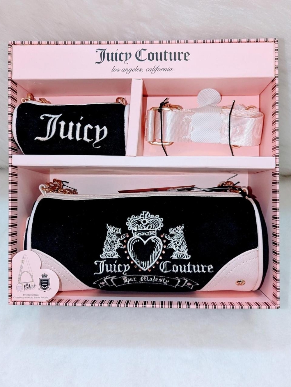 Juicy Couture Barrel Bag Gift Set